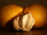 Kalkablösung - Mit Knoblauch und Zitrone